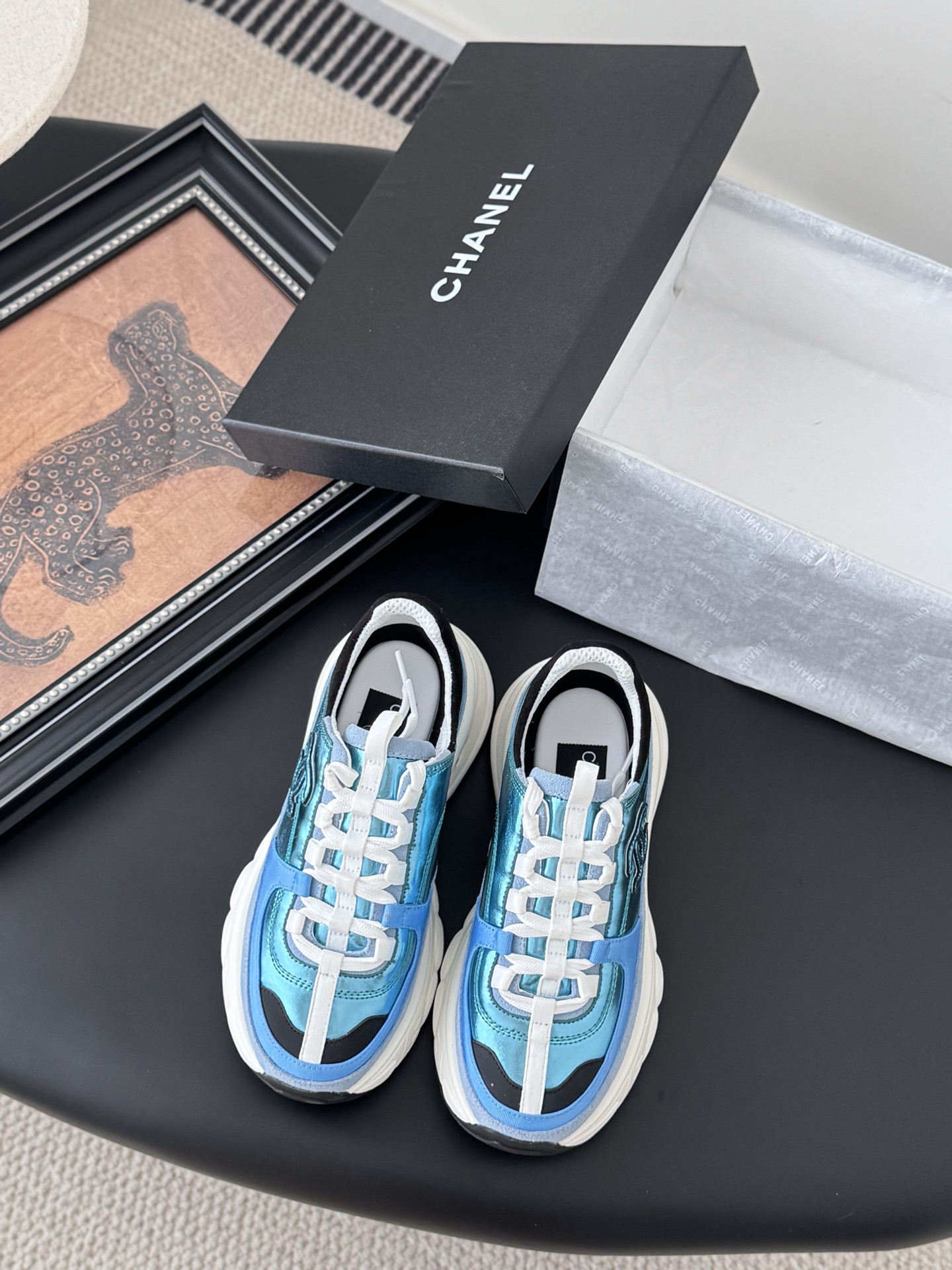 Chanel 25C 샤넬 스포츠 캐주얼 스니커즈 운동화 신발