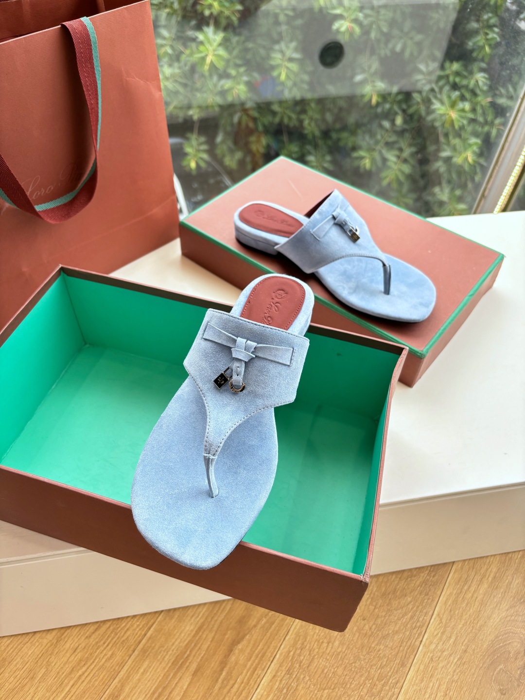 Loro Piana 로로피아나 럭셔리 플립플랍 샌들 신발