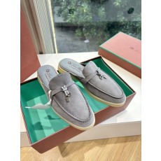 Loro Piana 로로피아나 가죽 뮬 로퍼 신발