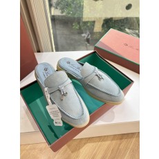 Loro Piana 로로피아나 가죽 뮬 로퍼 신발