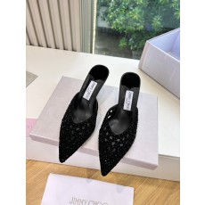 Jimmy Choo 지미추 플라워 굽 샌들 신발