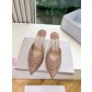 Jimmy Choo 지미추 플라워 굽 샌들 신발