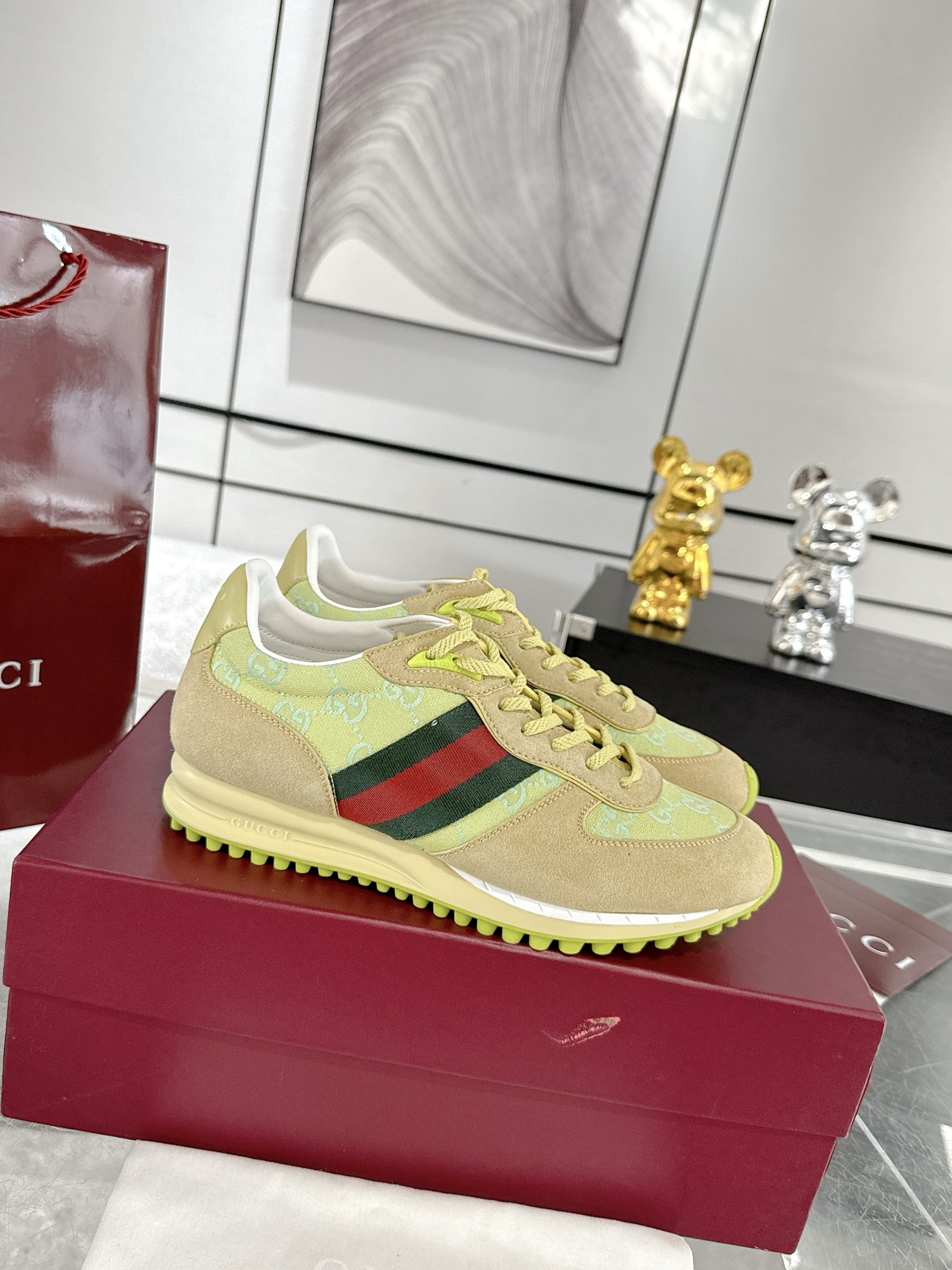 Gucci Re-Motion 구찌 남성 스니커즈 신발