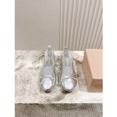 MIUMIU 미우미우 메쉬 발레리나 플랫 슈즈 신발