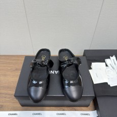 CHANEL 샤넬 마리제인 발레 플랫 슈즈 신발