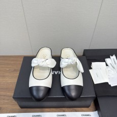 CHANEL 샤넬 마리제인 발레 플랫 슈즈 신발