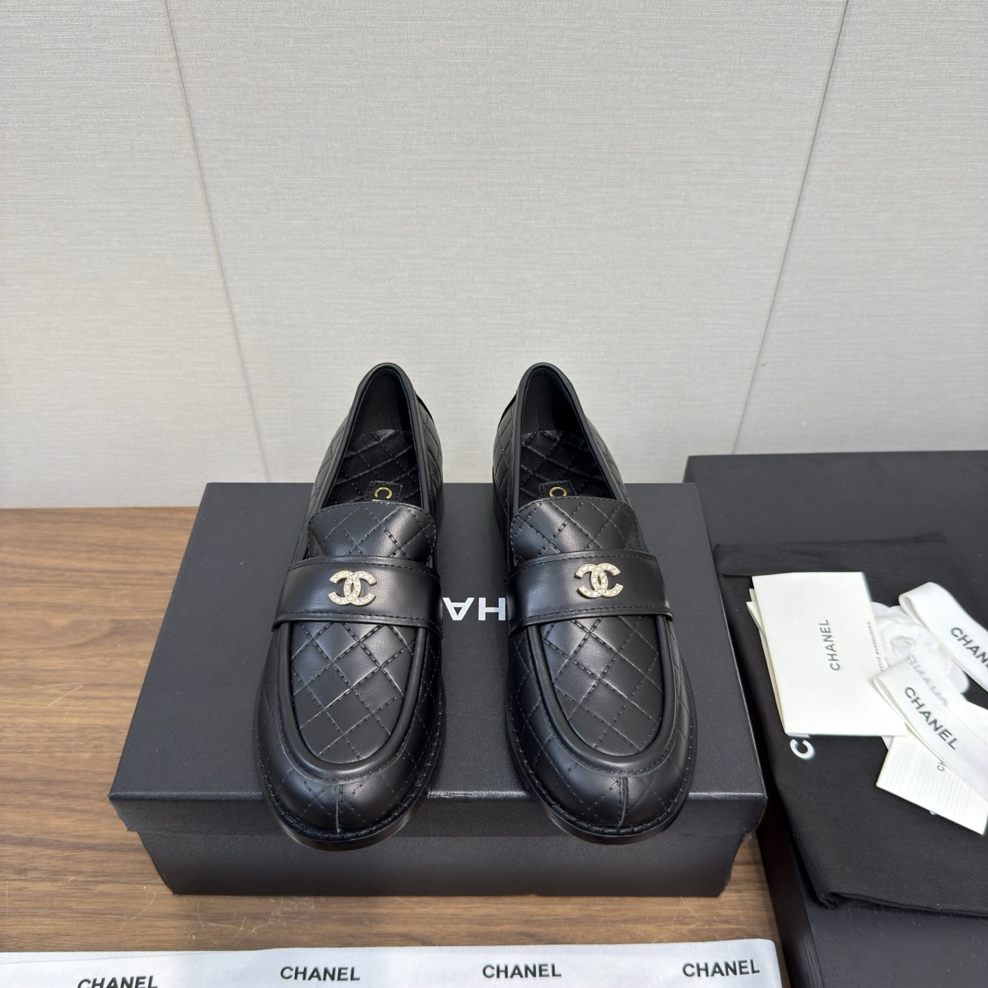 Chanel 샤넬 퀼팅 플랫 로퍼 슈즈 신발