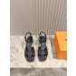 LV 루이비통 메리제인 슈즈 굽 샌들 신발