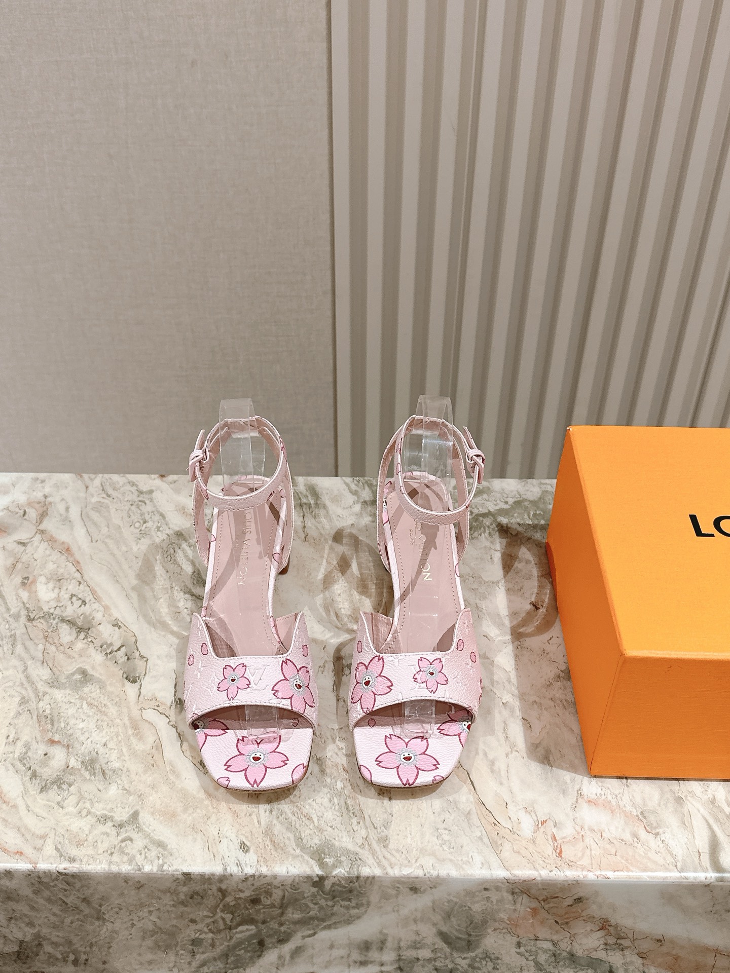 LV 루이비통 메리제인 슈즈 굽 샌들 신발