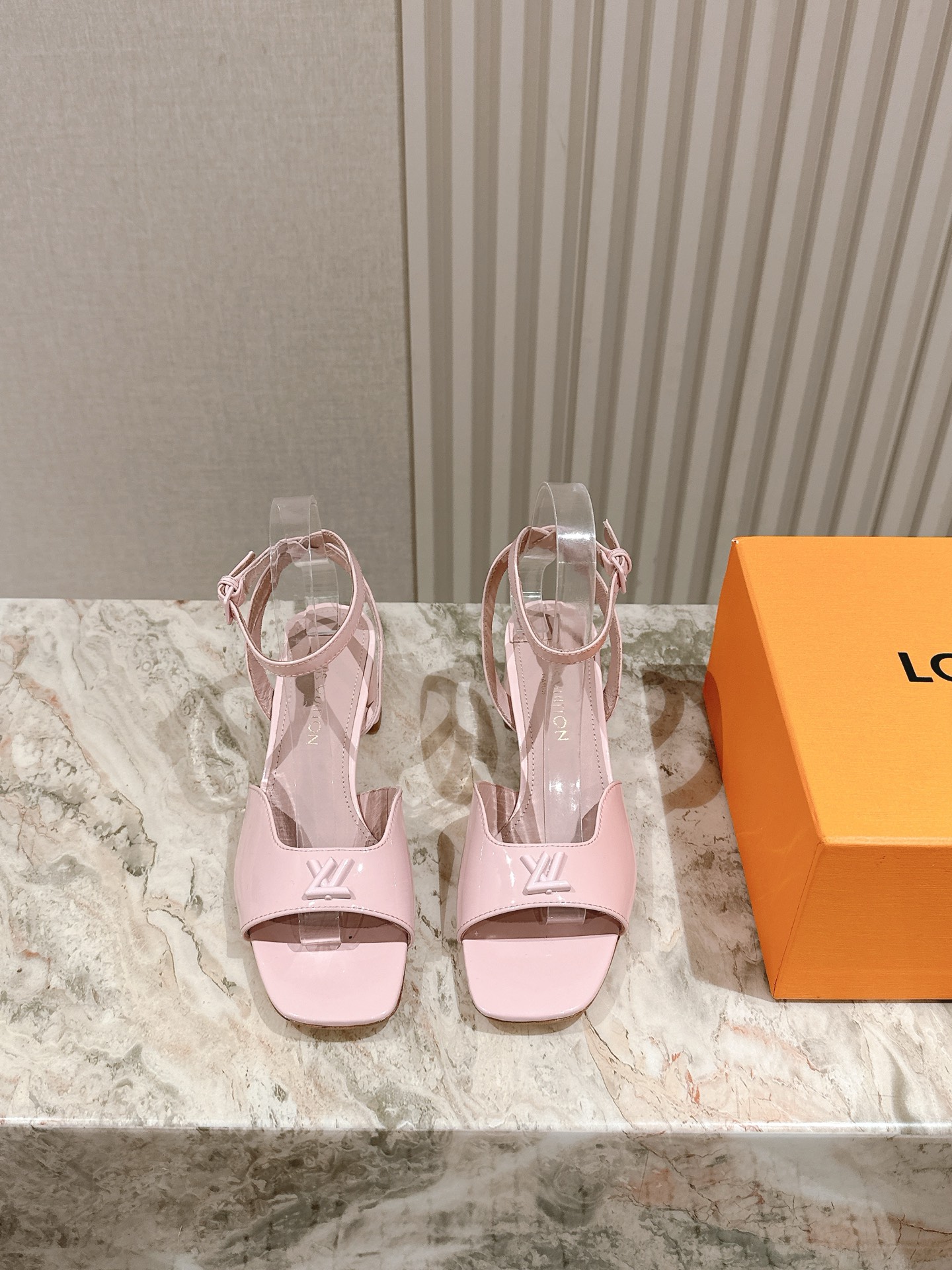 LV 루이비통 메리제인 슈즈 굽 샌들 신발