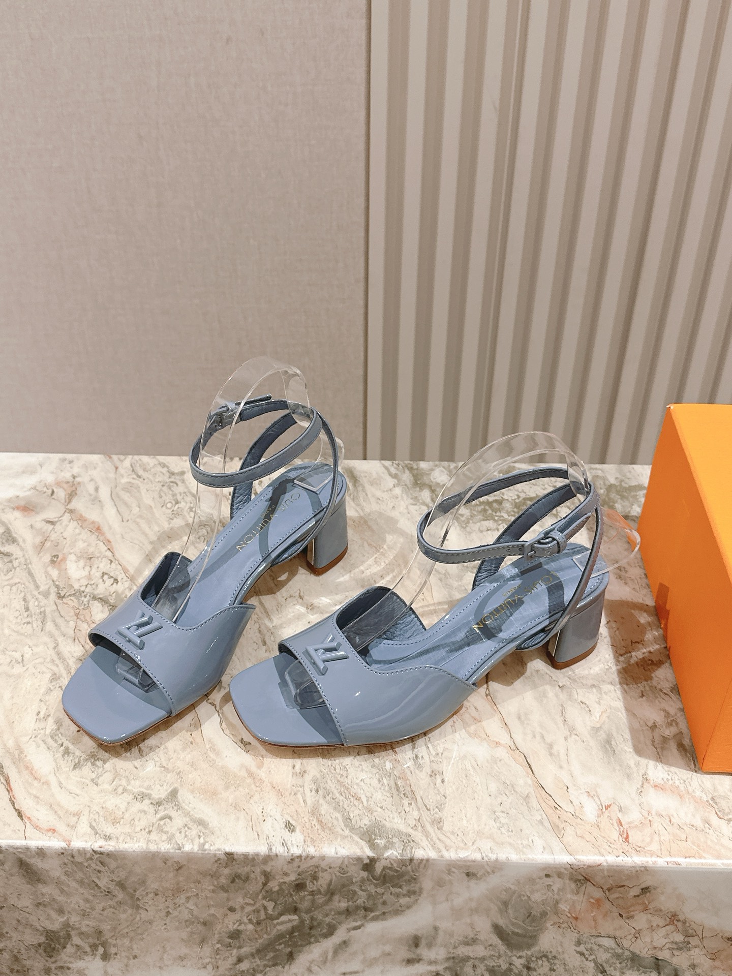 LV 루이비통 메리제인 슈즈 굽 샌들 신발