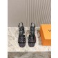 LV 루이비통 메리제인 슈즈 굽 샌들 신발