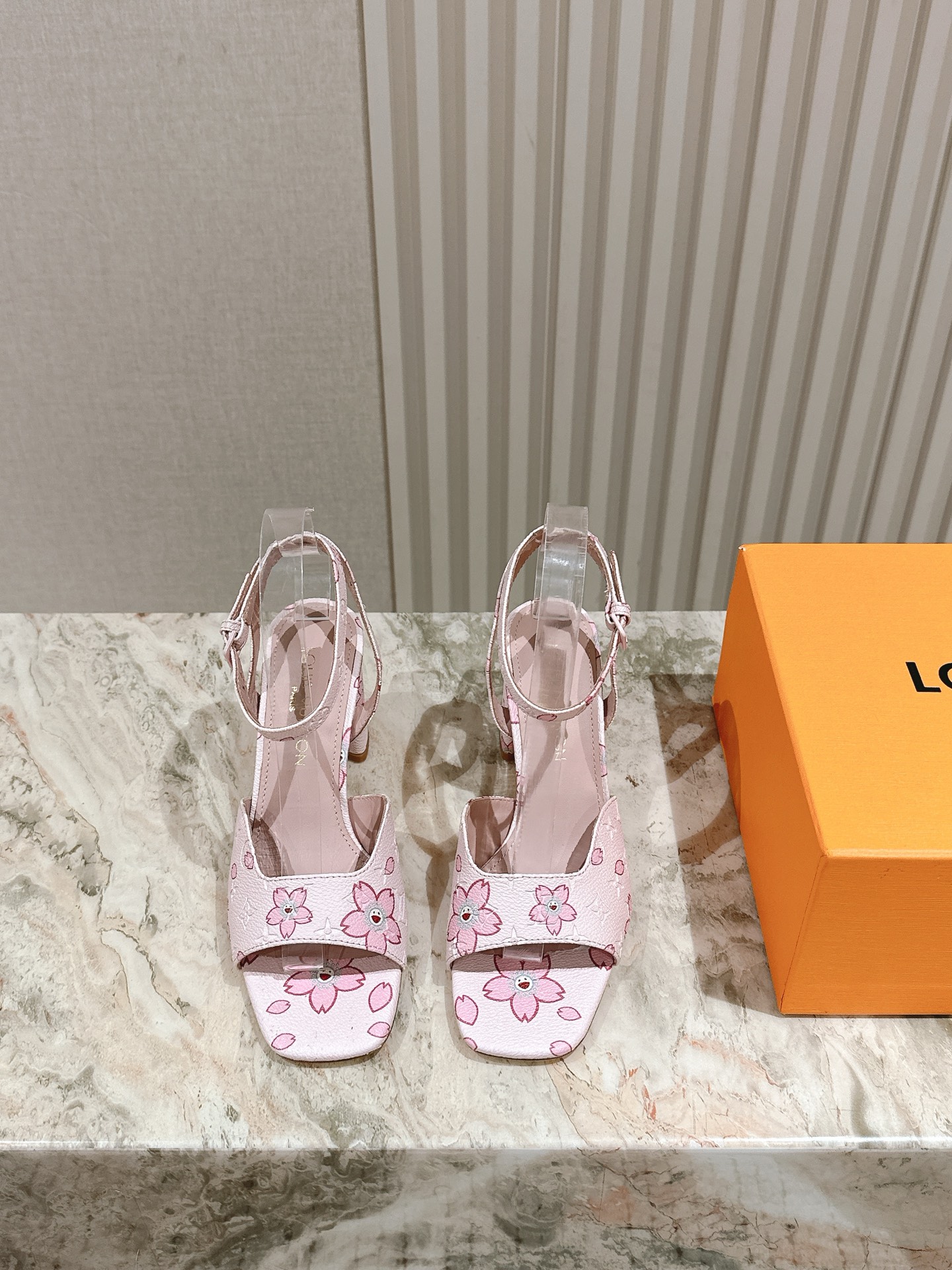 LV 루이비통 메리제인 슈즈 굽 샌들 신발