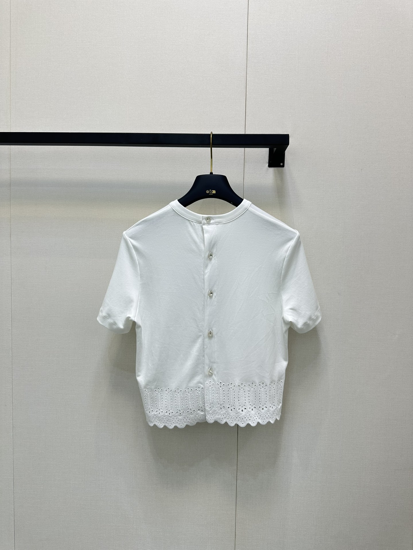 Louis Vuitton LV 루이비통 플라워 자수 크롭 티셔츠 의류