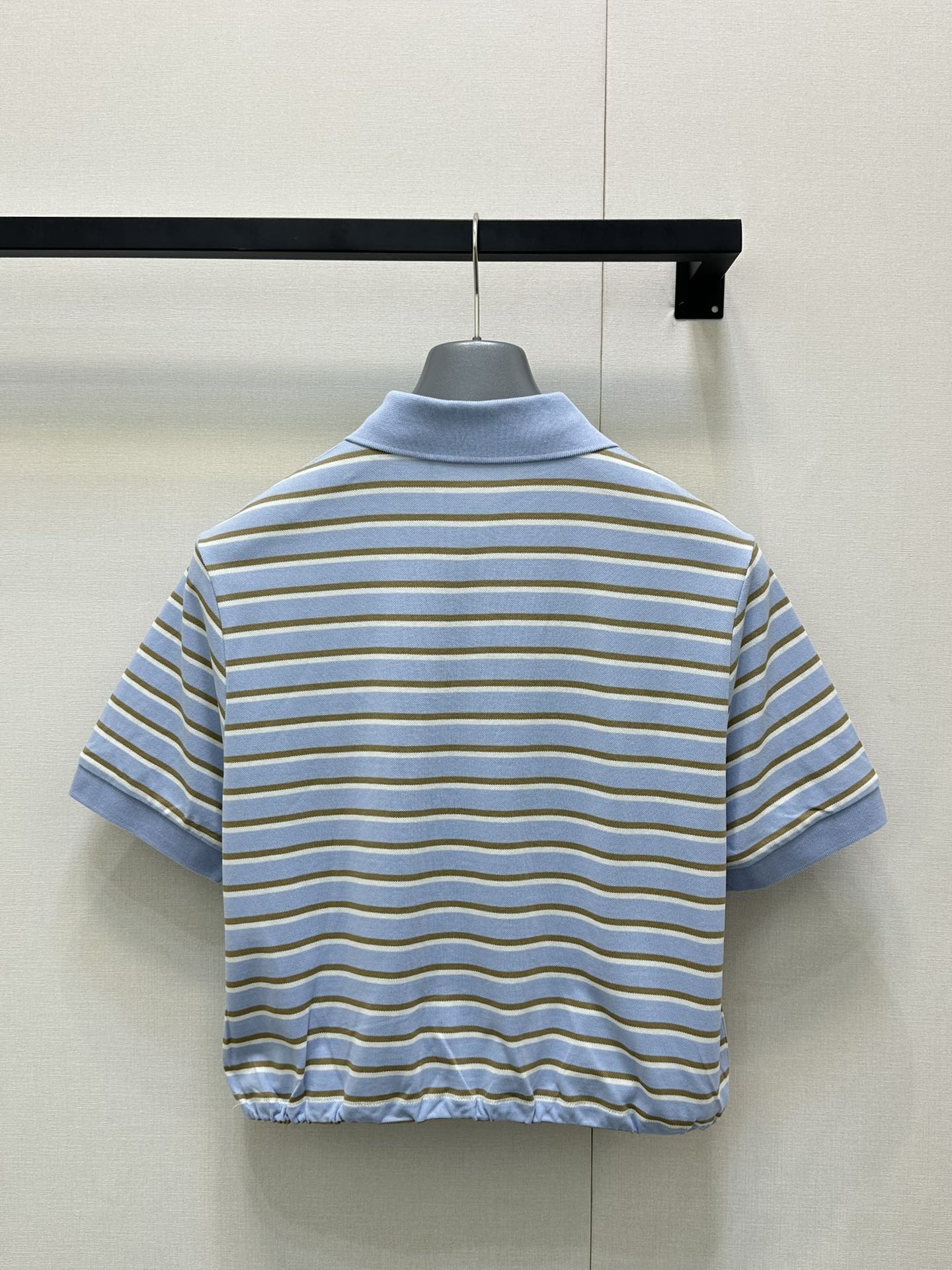 Prada 프라다 스트라이프 반팔 폴로 셔츠 의류