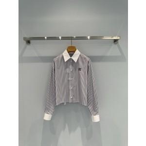 miumiu 미우미우 스트라이프 셔츠 의류