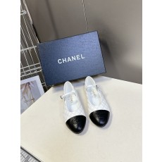 CHANEL 샤넬 클래식 플랫 슈즈 단화 신발