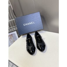 CHANEL 샤넬 클래식 플랫 슈즈 단화 신발