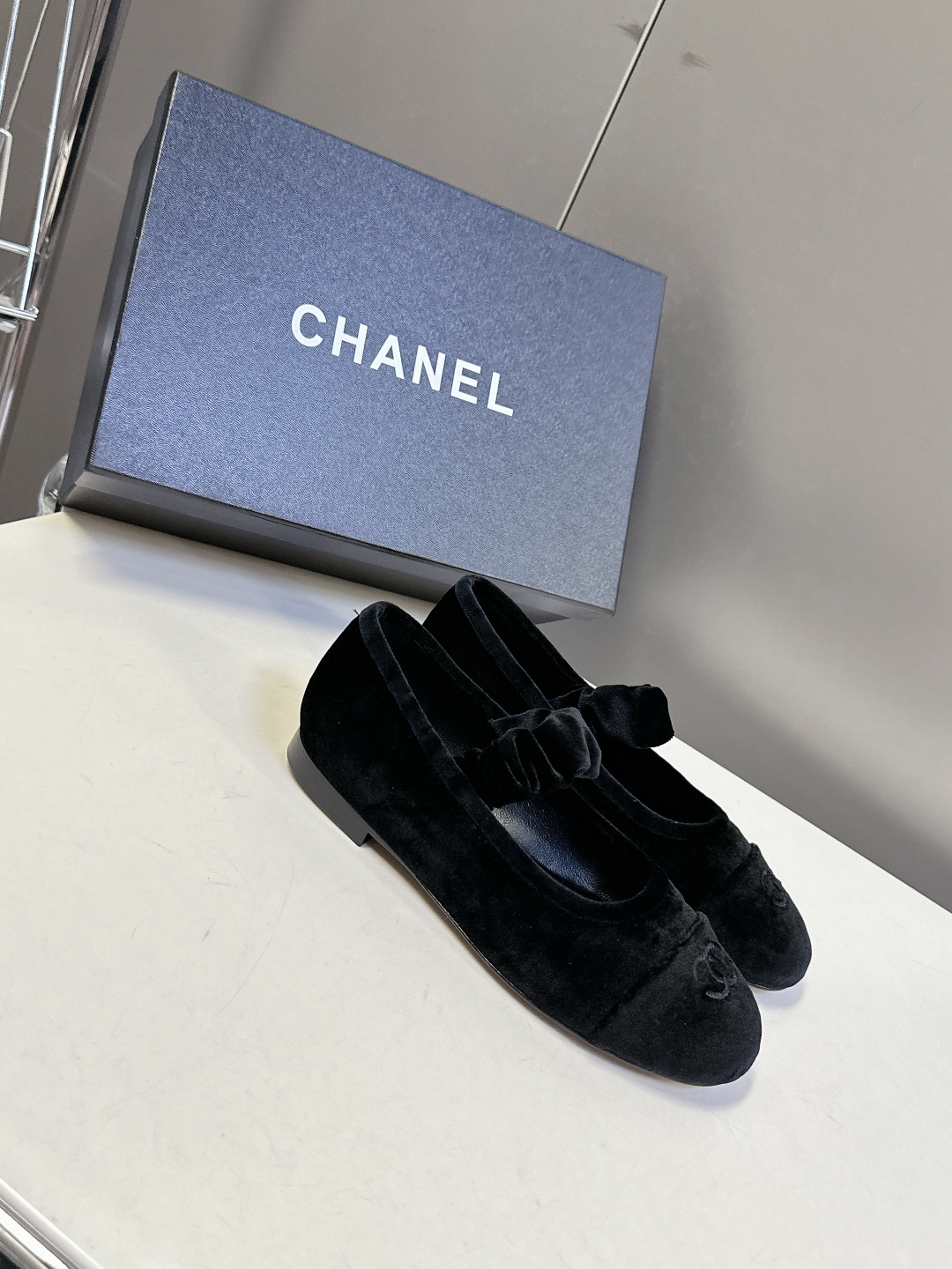 CHANEL 샤넬 클래식 플랫 슈즈 신발