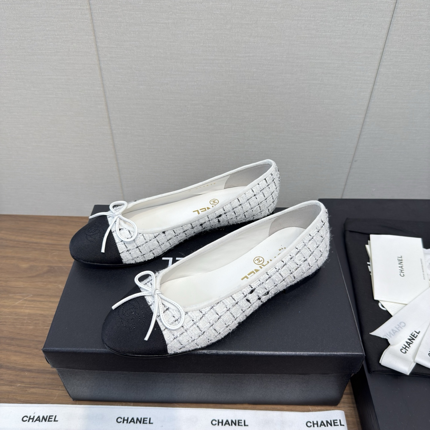 Chanel 샤넬 플랫 밴딩 슈즈 신발