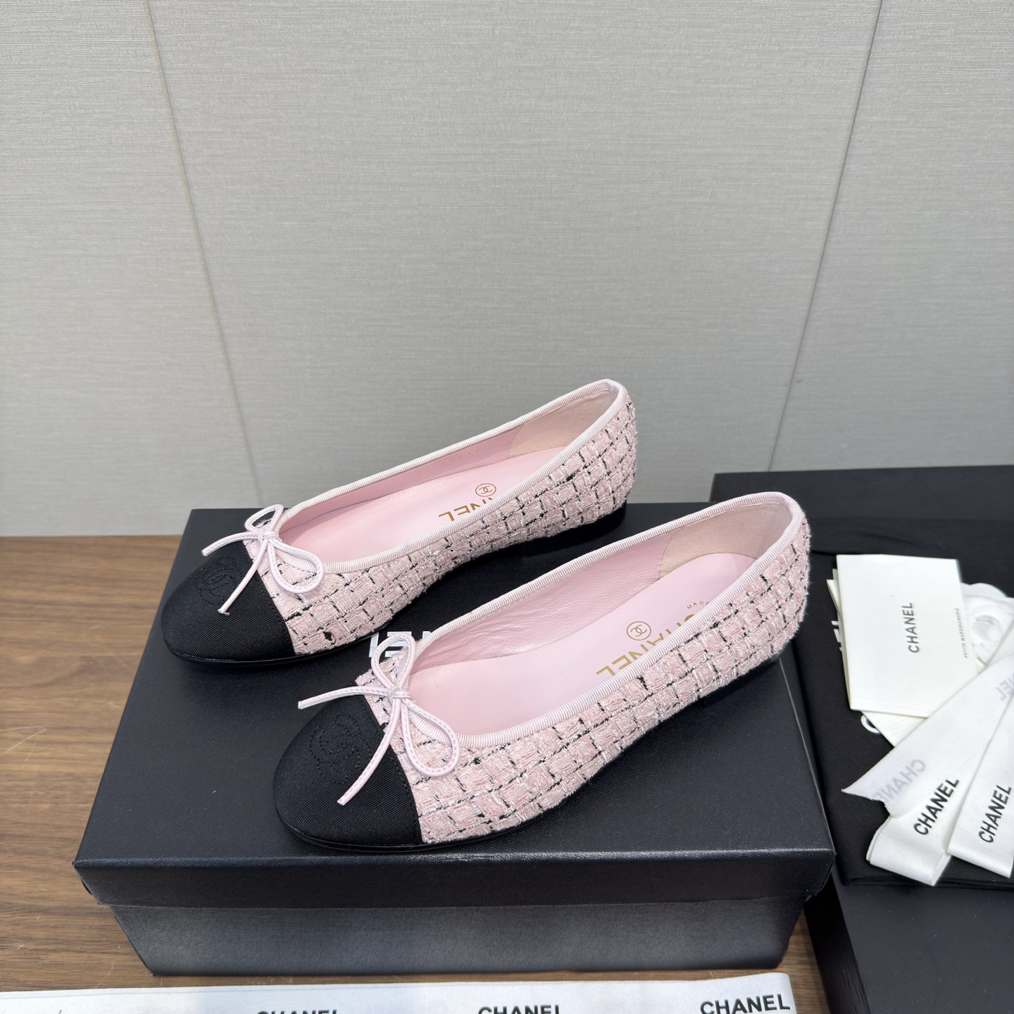 Chanel 샤넬 플랫 밴딩 슈즈 신발