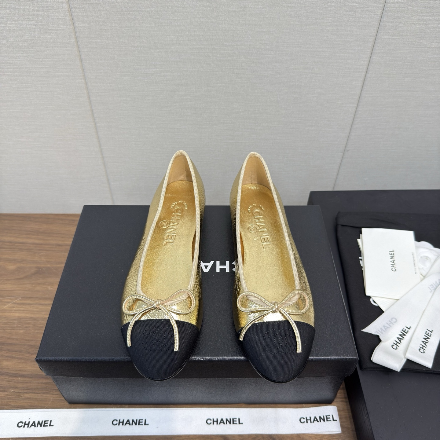 Chanel 샤넬 플랫 밴딩 슈즈 신발