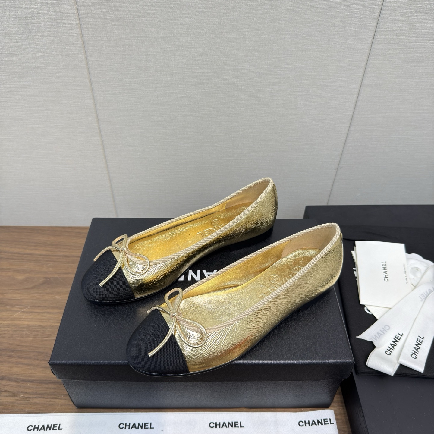 Chanel 샤넬 플랫 밴딩 슈즈 신발