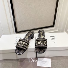 Dior CD 디올 굽 슬리퍼 샌들 신발