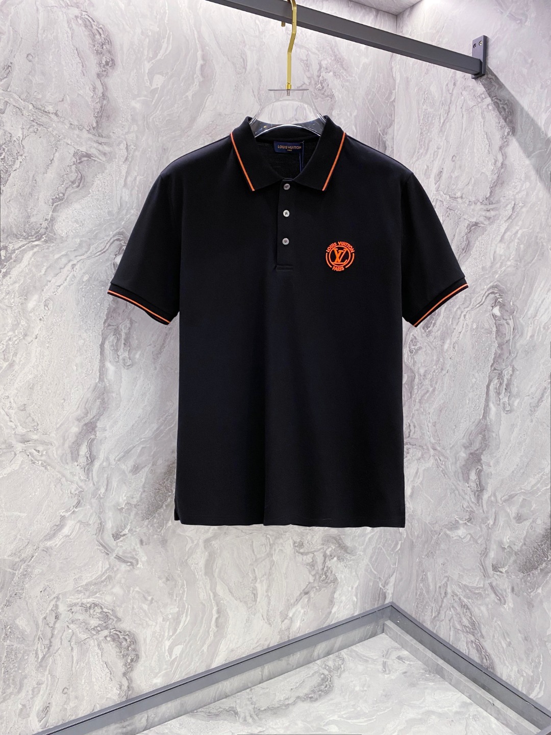 LV 루이비통 남성 로고 폴로 티셔츠 의류