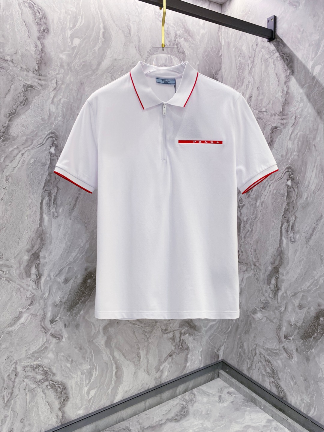 PRADA 프라다 남성 로고 폴로 티셔츠 의류