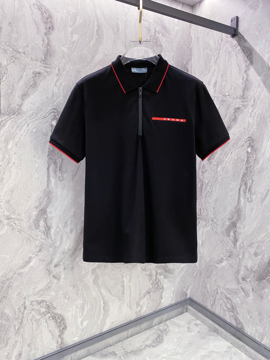 PRADA 프라다 남성 로고 폴로 티셔츠 의류
