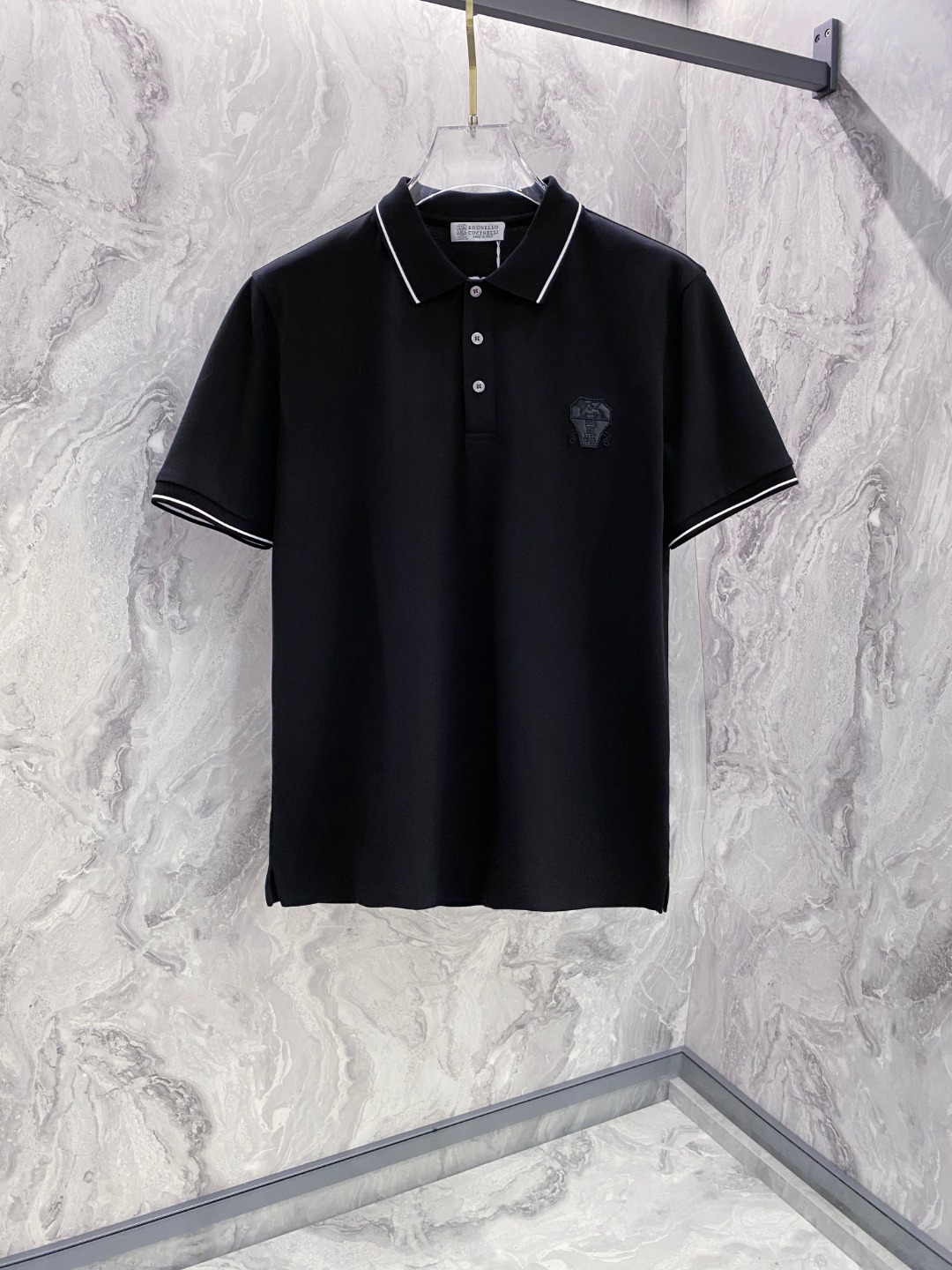 brunello cucinelli BC 브루넬로 쿠치넬리 로고 폴로 티셔츠 의류