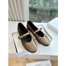 The Row 더 로우 양가죽 라운드토 플랫 슈즈 로퍼 단화 신발