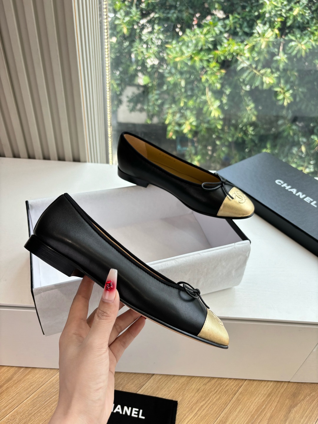 CHANEL 샤넬 플랫 슈즈 단화 구두 신발