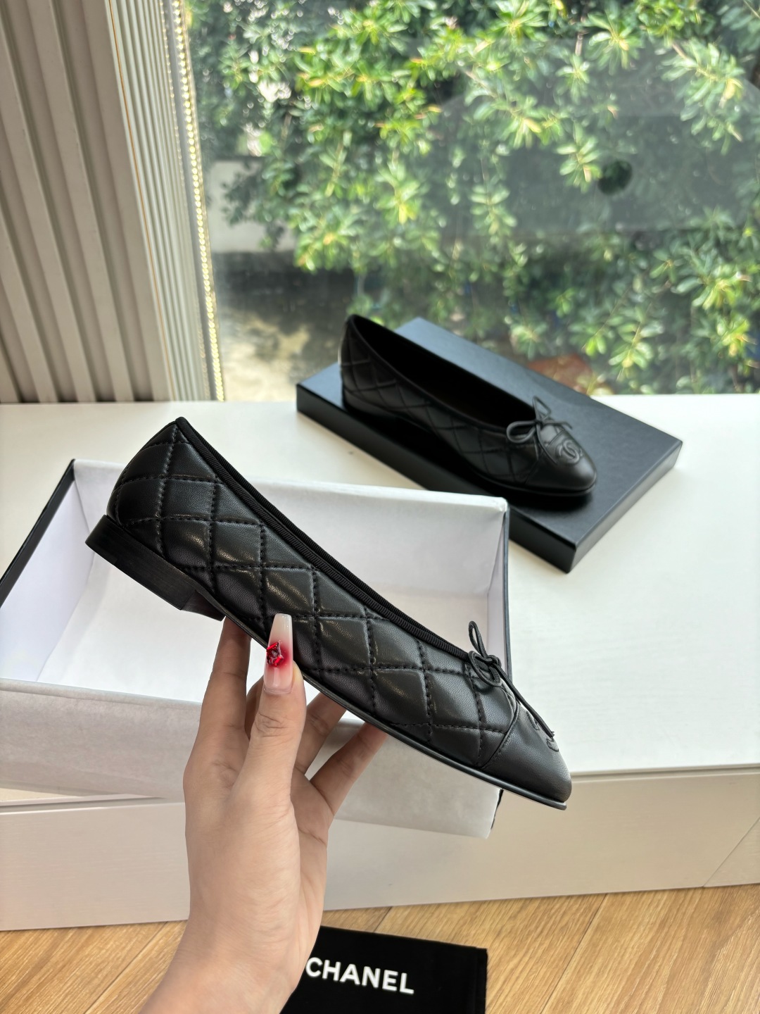 CHANEL 샤넬 플랫 슈즈 단화 구두 신발