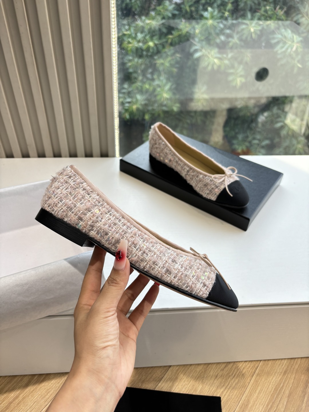 CHANEL 샤넬 플랫 슈즈 단화 구두 신발