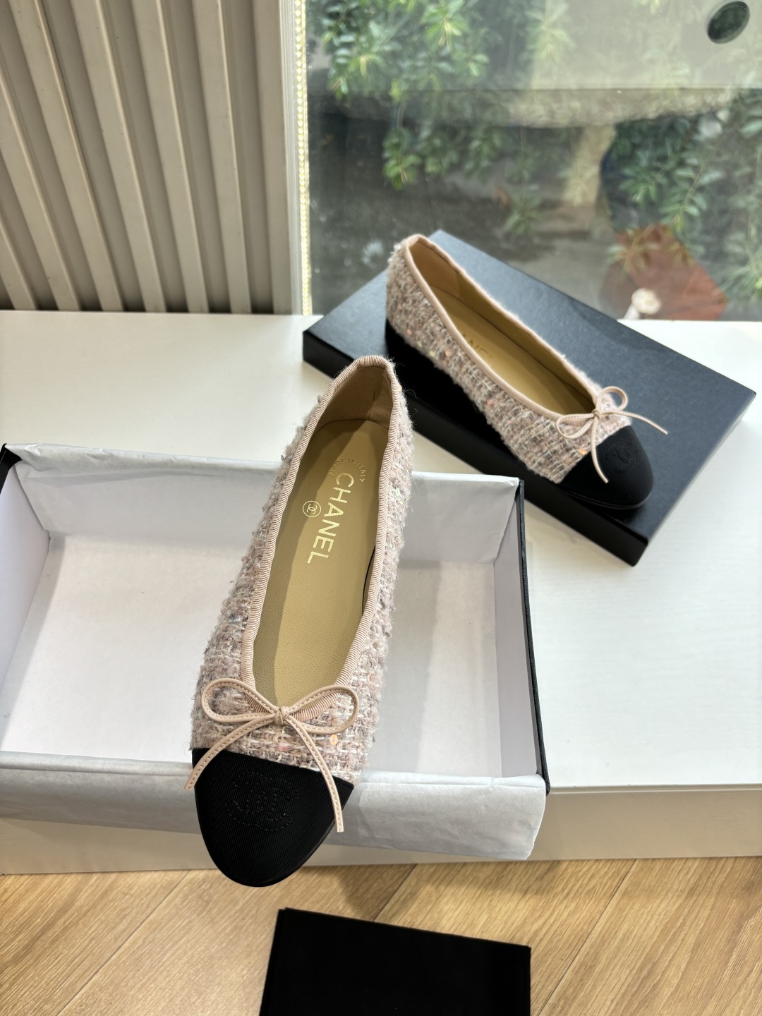 CHANEL 샤넬 플랫 슈즈 단화 구두 신발