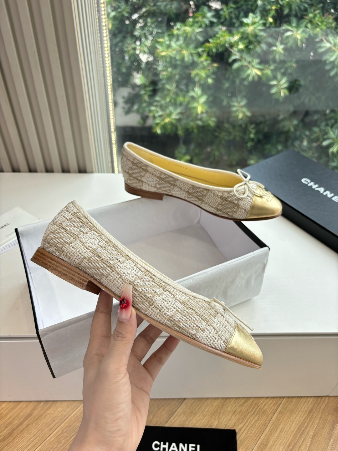 CHANEL 샤넬 플랫 슈즈 단화 구두 신발