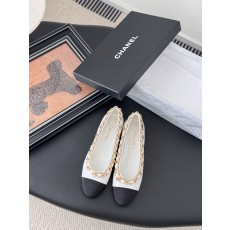 Chanel 샤넬 체인 더블 굽 구두 신발