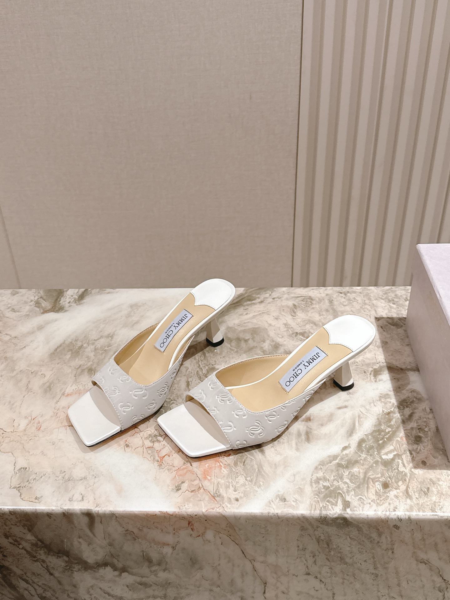 Jimmy Choo 지미추 굽 샌들 슬리퍼 신발