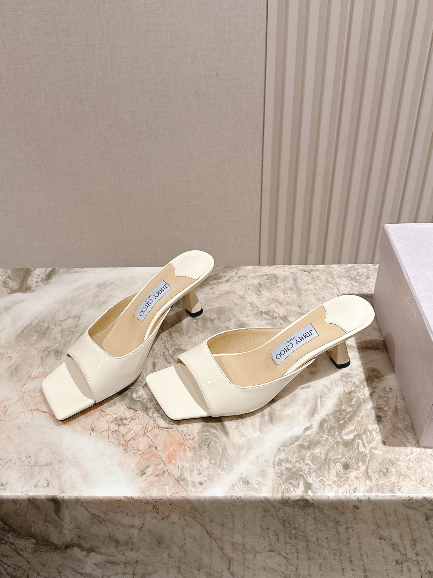 Jimmy Choo 지미추 굽 샌들 슬리퍼 신발