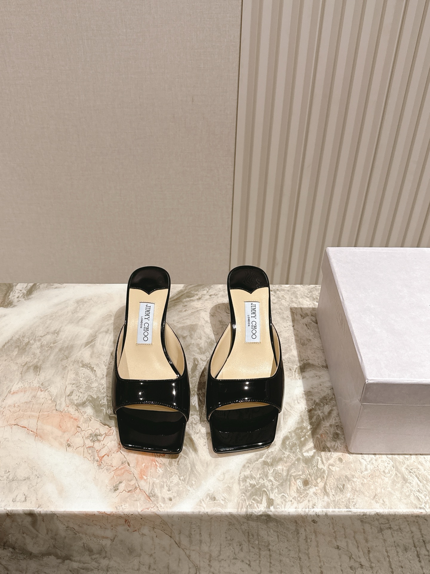 Jimmy Choo 지미추 굽 샌들 슬리퍼 신발