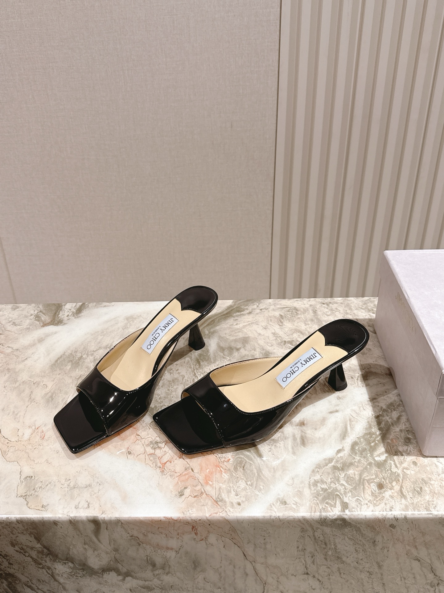 Jimmy Choo 지미추 굽 샌들 슬리퍼 신발