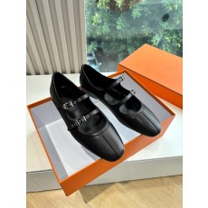 Hermes 에르메스 Kelly 켈리 버클 중굽 샌들 플랫 슈즈 신발