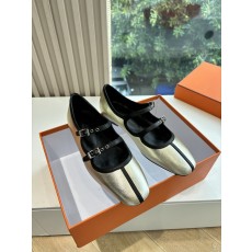 Hermes 에르메스 Kelly 켈리 버클 중굽 샌들 플랫 슈즈 신발