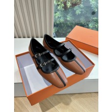 Hermes 에르메스 Kelly 켈리 버클 중굽 샌들 플랫 슈즈 신발