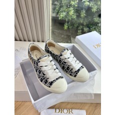 Dior CD 디올 Lucky 새틴 스니커즈 신발