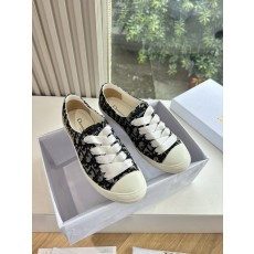Dior CD 디올 Lucky 새틴 스니커즈 신발