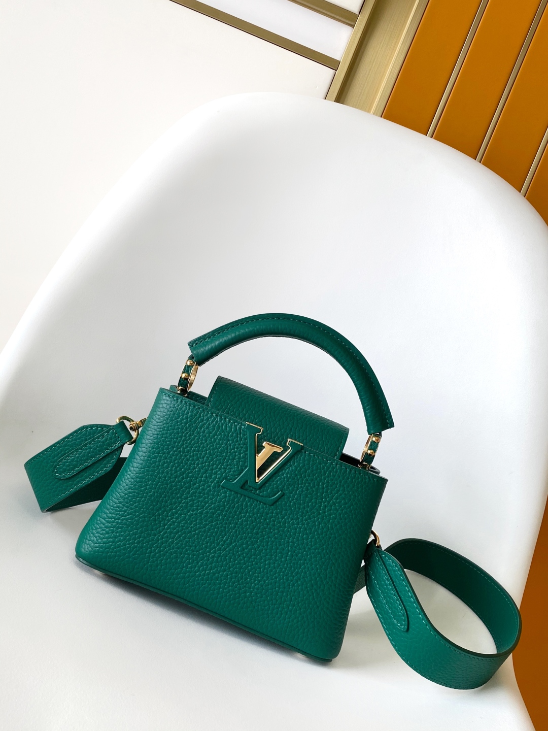 LV 루이비통 Capucines 미니 핸드백 숄더백 가방