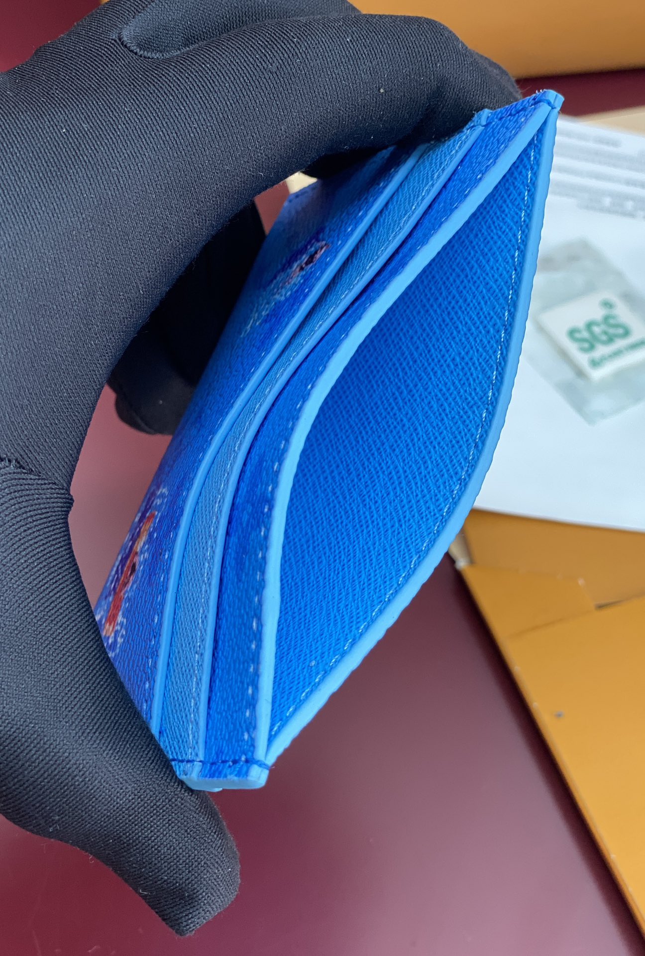 LV 루이비통 M14862 Double 더블 카드지갑 – 스윔 블루 지갑